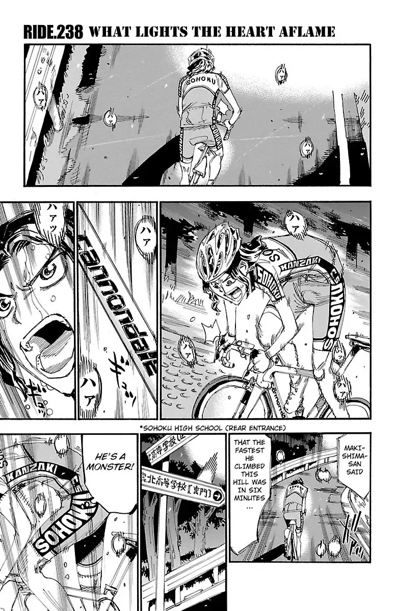 Yowamushi Pedal Chapter 238 1